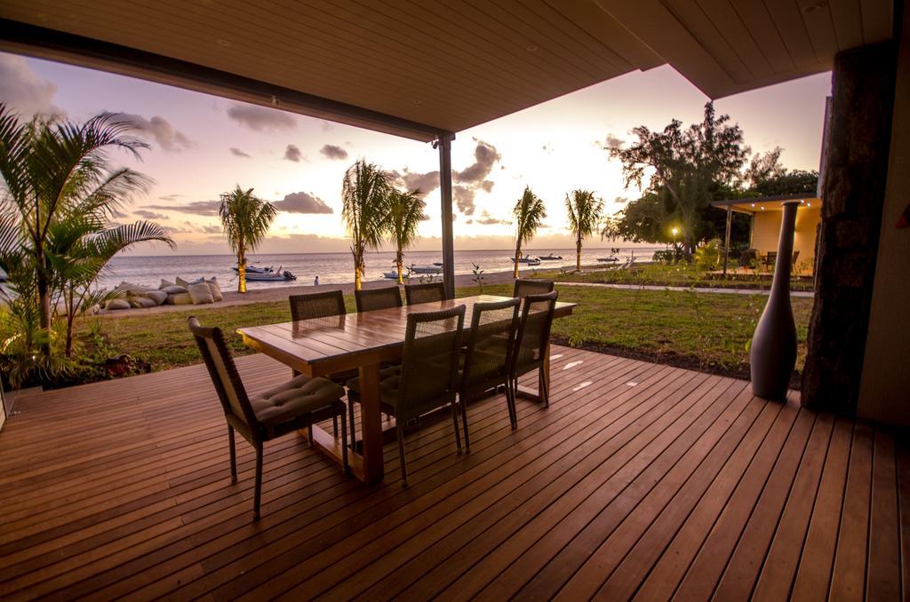 L'Escale 3 Bedrooms Sea View And Beachfront Suite By Dream Escapes Tamarin Exterior foto